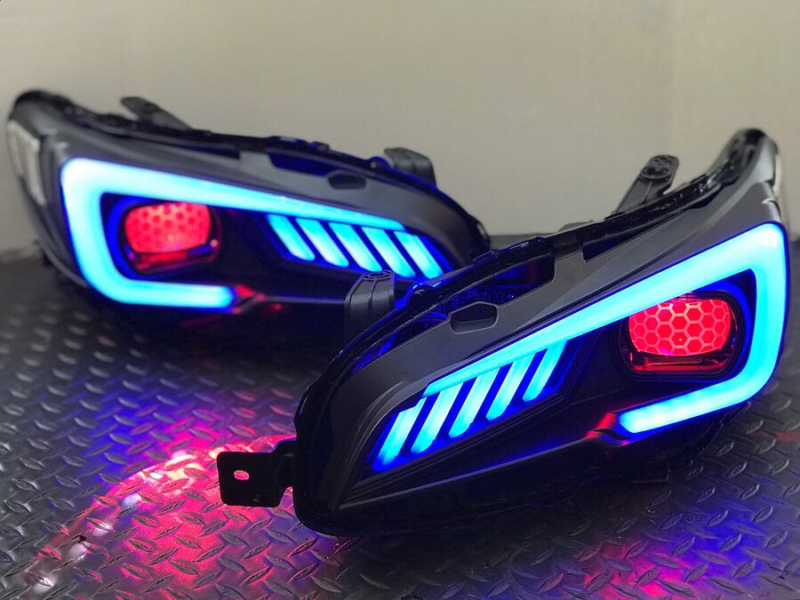 2015 sti headlights